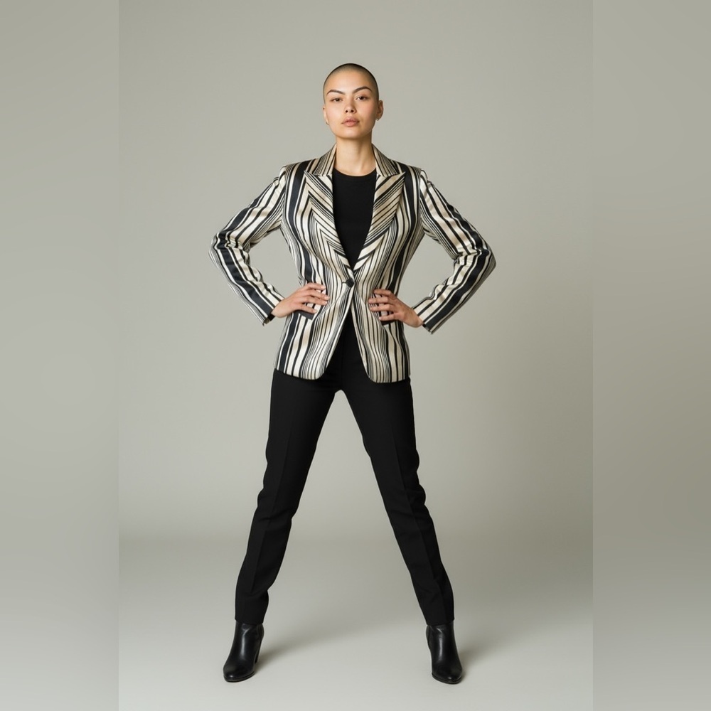 Dana Buchman ladies long sleeve jacket/blazer size 8 good condition - Picture 3 of 15